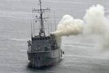 「掃海艇の配管から燃料漏れで発火　海自、福岡沖の沈没事故で」の画像1