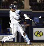 「西3―2ロ（19日）　長谷川が勝ち越し2ラン」の画像1