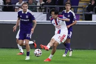 中村敬斗、リヨン移籍後初ゴール　欧州リーグ開幕