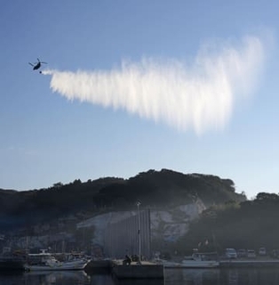 火災発生から3日目