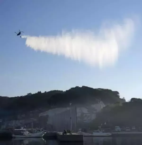 大分・佐賀関火災、消火活動続く　知事「20日中の鎮圧目指す」