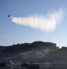 大分佐賀関火災、消火活動続く　発生3日目、終息見通せず