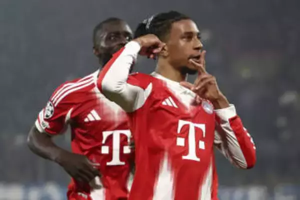 欧州CL、Bミュンヘンが大勝　Aマドリード先勝、決勝T1回戦