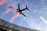 「南ア旅客機低空飛行で物議　ラグビー国際試合前」の画像1