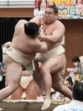 「春巡業、熱海富士に大きな声援　豊昇龍と稽古、新関脇確実」の画像1