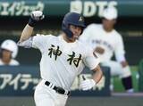 「神村学園と佐野日大が勝つ　全国高校野球選手権第2日」の画像1