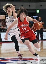 バスケ日本女子、韓国に勝利　W杯前の強化試合、14日も対戦