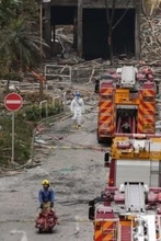 香港当局、消防設備業者を逮捕　6人、火災報知機停止の疑い