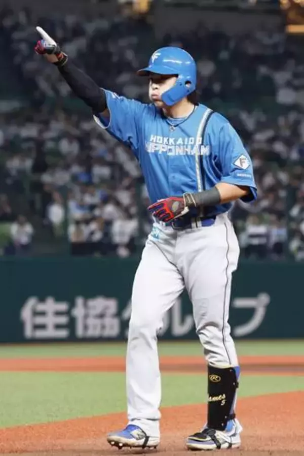 西2―3日（30日）　日本ハム、野村が決勝打
