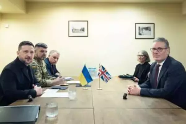 ウクライナ融資に英国参加へ　EU側と協議、欧州で連帯