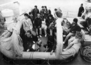 ＜あのころ＞米原潜が貨物船に衝突　45年前の4月9日