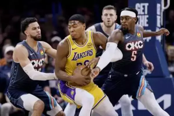 八村は16得点　NBA、レーカーズ2連敗