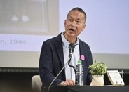 戦争捕虜の孫「真実を伝える」　マニラで講演、当時の記録を展示