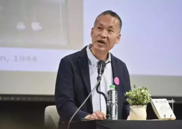戦争捕虜の孫「真実を伝える」　マニラで講演、当時の記録を展示