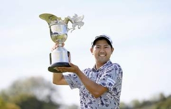 石坂友宏、PO制しツアー初優勝　東建ホームメイト・カップ最終日