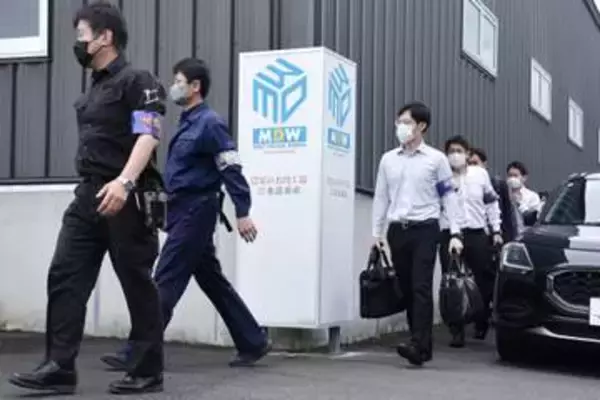 食品表示法違反疑いで捜索　他県産牛肉に「鹿児島県産」