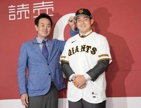 小笠原慎之介「期待に応える」　巨人で2季ぶりの日本復帰