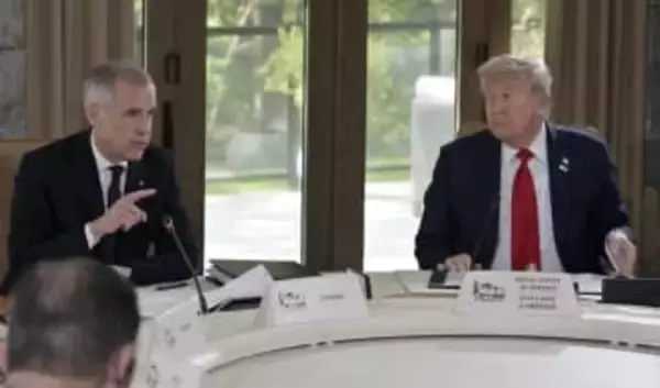 カナダ製品に関税100％警告　トランプ氏、中国と貿易合意なら