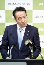 簗農相「私からの働きかけない」　支持の自治体へ交付金増額報道で