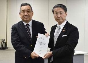 鳥取県知事、厳格な審査を要望　プルサーマル巡り規制委に