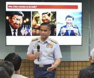 習氏？風刺画写り中国激怒　比沿岸警備隊の報道官投稿