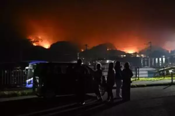 岩手の山林火災で初の通信網開放　ドコモ、緊急通報可能に