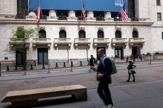 NY株小幅反落、45ドル安　AI投資負担警戒で売り