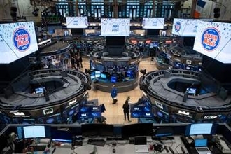 NY株反発、613ドル高　IT決算堅調で懸念和らぐ