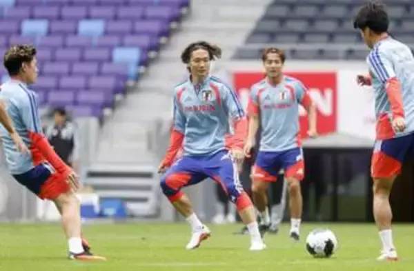 サッカー、板倉が全体練習に合流　日本代表、ベネズエラ戦から一夜