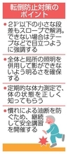 転倒防止へ「体力把握を」　高齢者の労災、対策冊子