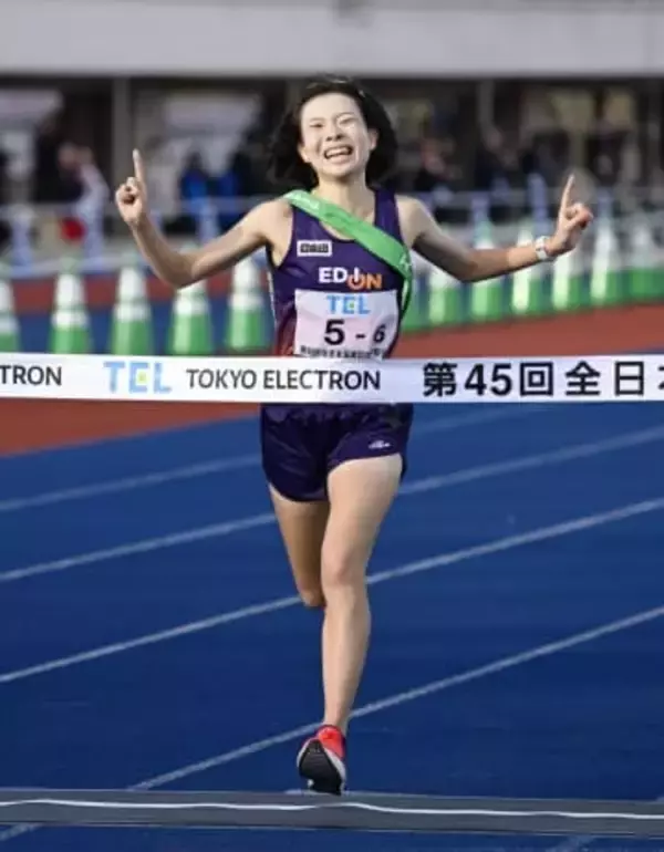 女子駅伝、エディオンが初優勝　全日本実業団対抗