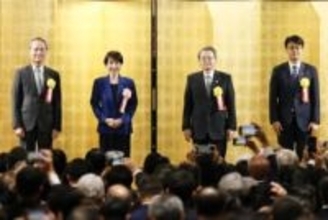 賃上げ、高水準実現に意欲　経済3団体、新年祝賀会