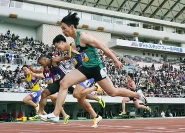 100m、男子は山本匠真がV　織田記念陸上、女子は君嶋愛梨沙