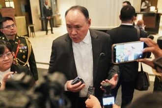 「良識」ないと中国批判　比国防相、メモ受け取り