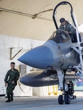 台湾、戦闘機の緊急発進を公開　対中国大規模軍事演習の一環