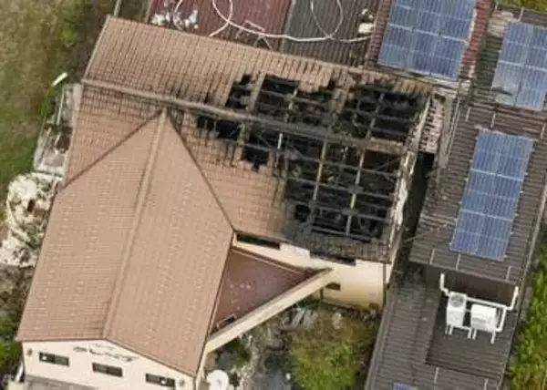 焼け跡からガソリン成分検出　岐阜のケーキ店放火、5人死傷