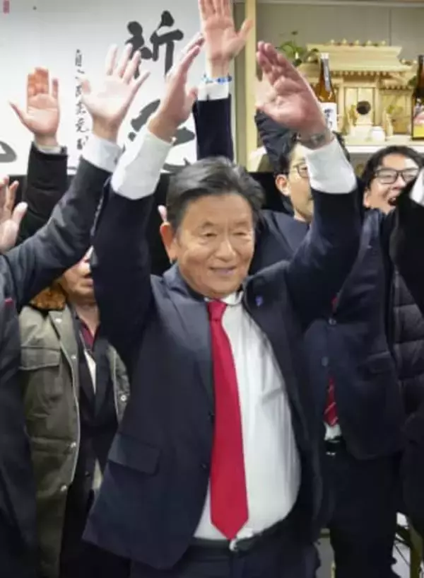 裏金語らず当選「身を粉に働く」　埼玉13区、自民元職・三ツ林氏