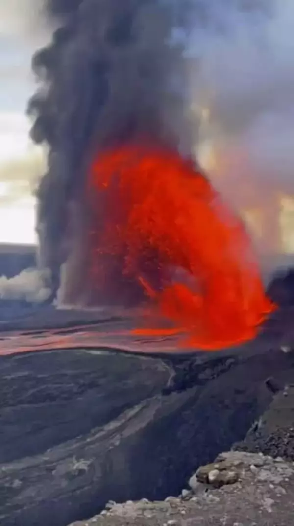 米ハワイのキラウエア火山が噴火　3カ所同時に