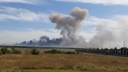 ロシア軍基地で爆発、1人死亡　クリミア半島、攻撃は否定