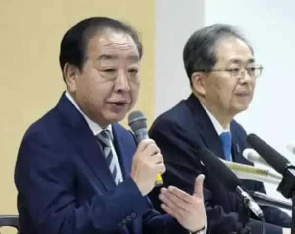 中道、新代表選出方法を協議へ　野田共同代表「痛恨の極み」