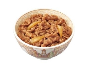 すき家、牛丼30円値上げ　8日から並盛480円に