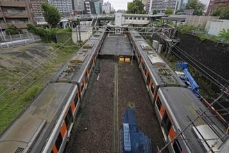 被災車両2百台、大雨の名古屋　交通まひ、帰宅困難者多数
