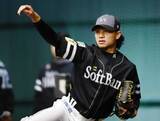 「ソフトバンク徐若熙が初ブルペン　45球投げ「今のところ順調」」の画像1