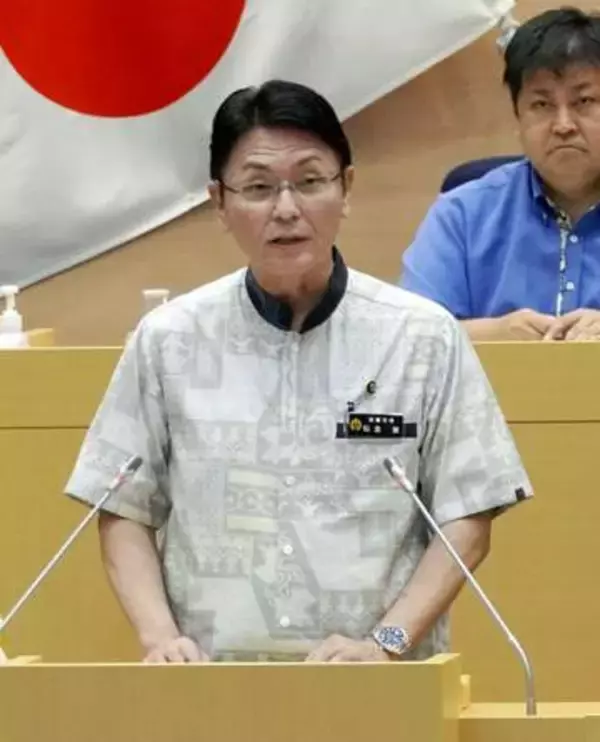 那覇市長が再選出馬表明　10月投開票「審判仰ぐ」