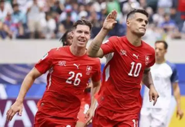 スイス4―1ボスニア　スイスが後半4得点で快勝