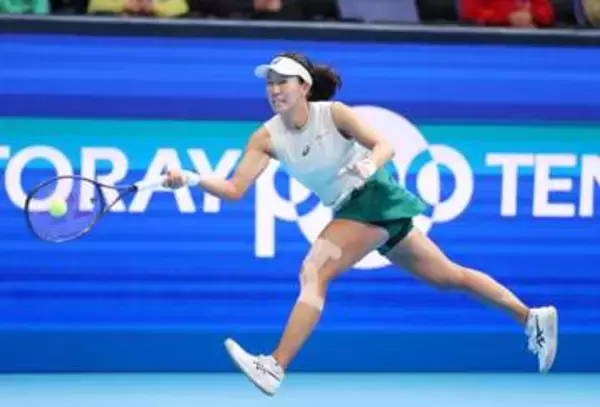 内島萌夏は1回戦敗退　東レ女子テニスが開幕