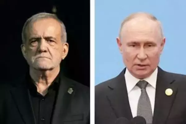 ロシアに軍事協力の拡大を要請か　イラン大統領、米をけん制