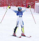 「初出場の相原史郎は20位　アルペンスキー・16日」の画像1