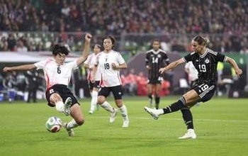 なでしこ、ドイツに逆転負け　サッカー女子国際親善試合