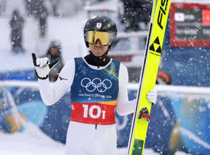 団体スプリント、日本は前半3位　スキー複合・19日